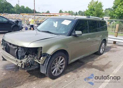 2014 Ford Flex Limited из США, поврежденный, VIN 2FMHK6D89EBD03456